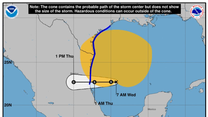 The first named storm of 2024 hurricane season
