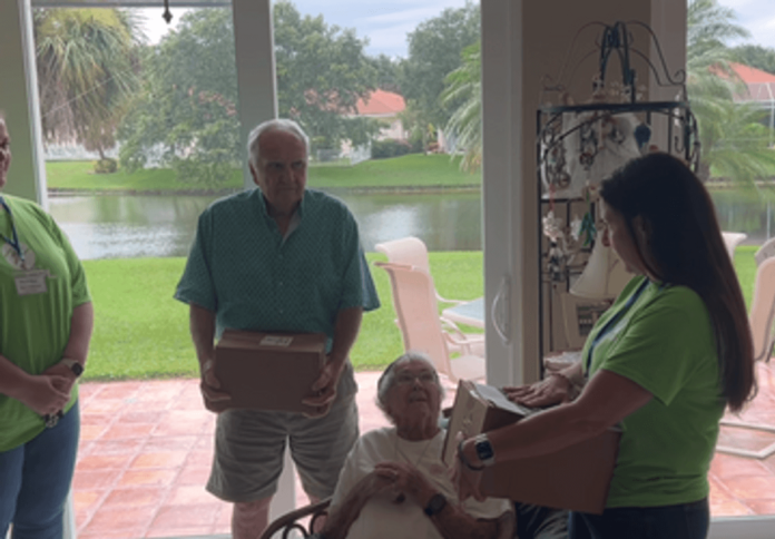 Over 300 Palm Beach seniors receive hurricane-prep meal kits from FPL and Meals on Wheels