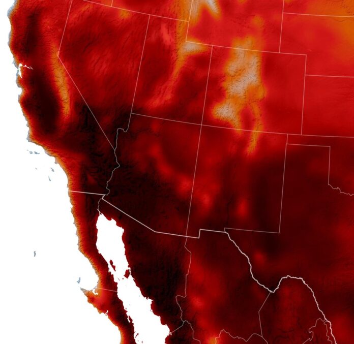 Can you blame heat wave on climate change? Eye-popping numbers suggest so.