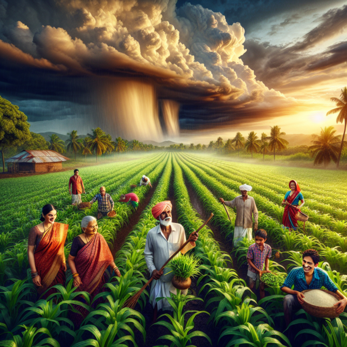 Climate change is making India’s monsoons erratic.  Can farmers still find a way to prosper?