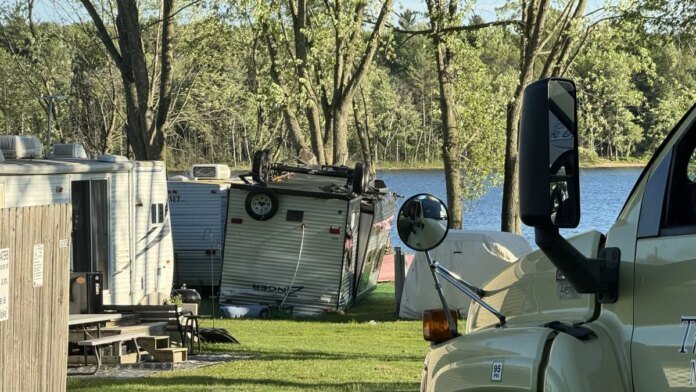 LISTEN: Tornado Impacts Menominee County and Campground