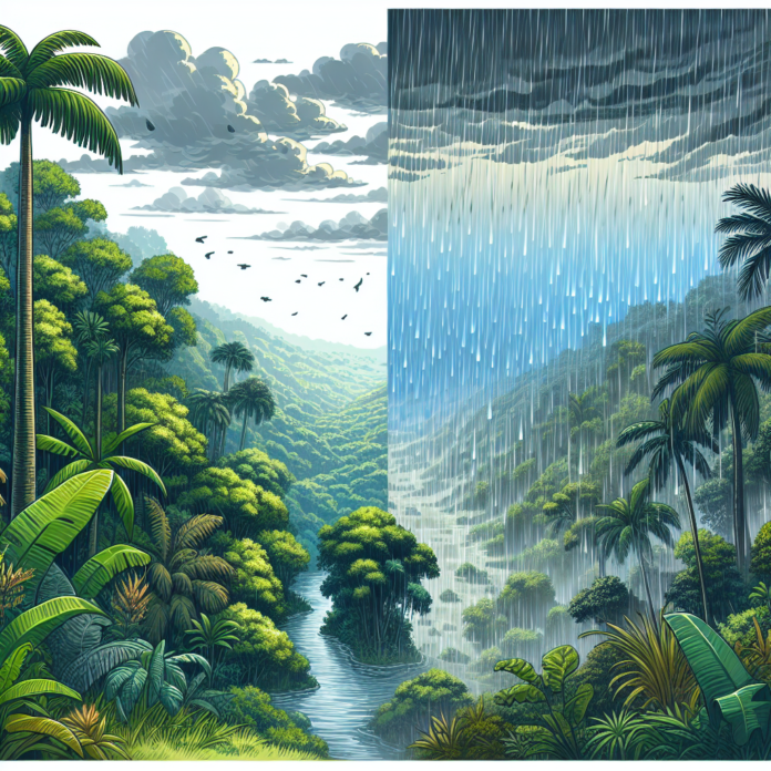 Tropical rains will shift northward in coming decades