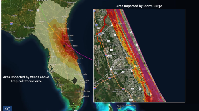 Imagining worst-case hurricane scenario in Volusia County, Florida