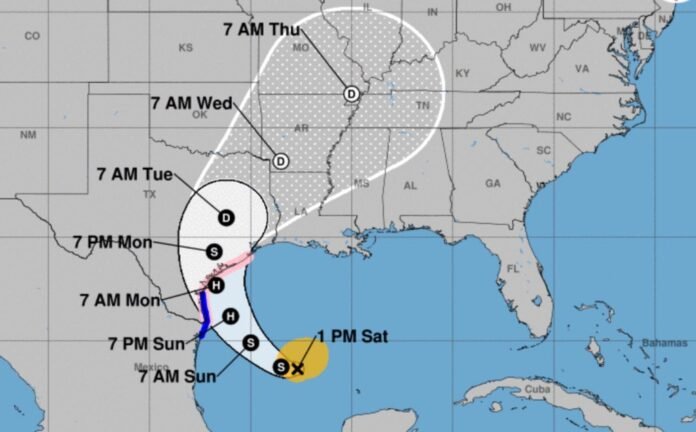 Beryl to become hurricane again before reaching Texas