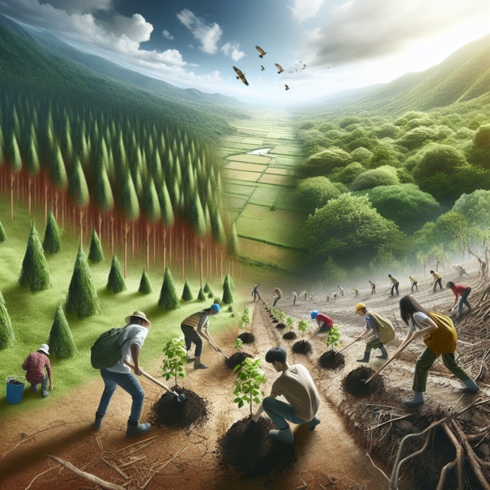 Combating climate change through afforestation - Economic Times