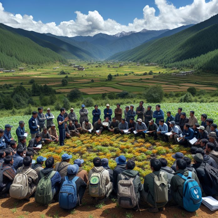 Field officers and farmers attend climate-smart agriculture training to tackle climate change - Kuensel, Buhutan's National Newspaper