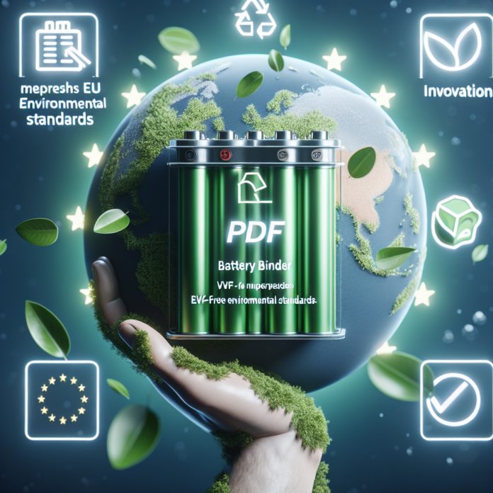 New 'PVDF alternative battery binder' surpasses EU environmental regulations! - EurekAlert