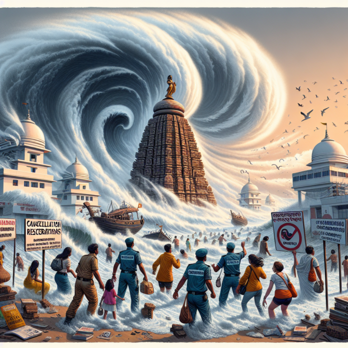 Cyclone Dana Threatens Puri's Peak Season: Tourists Asked to Leave Odisha Town, Cancel Bookings For Next 4 - News18