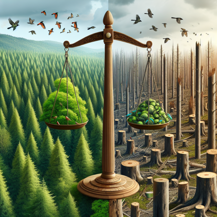 How to Make Trees Worth More Standing Than Cut Down - Legal Planet
