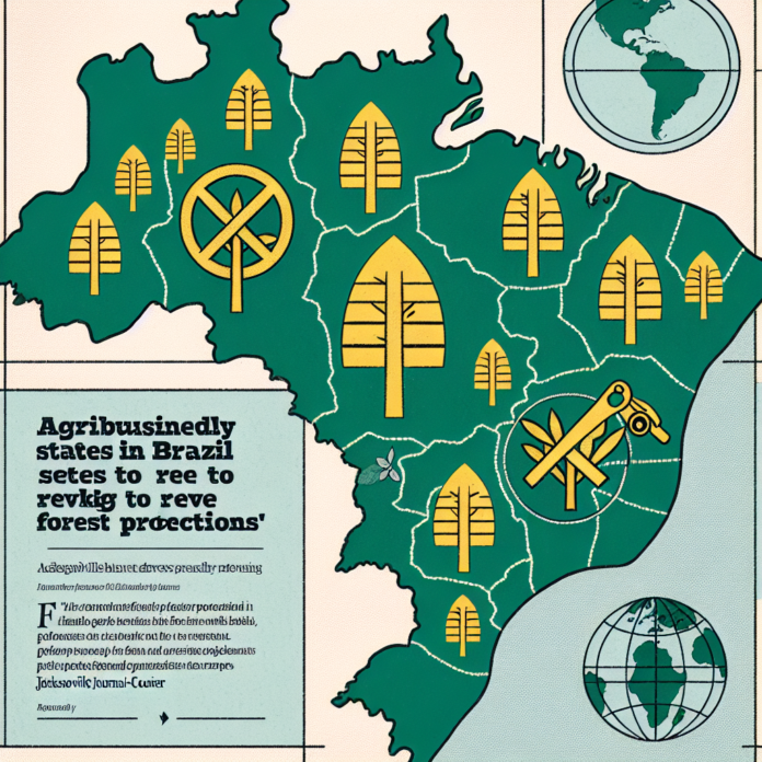 Agribusiness-friendly states in Brazil try to undo forest protections - Jacksonville Journal-Courier