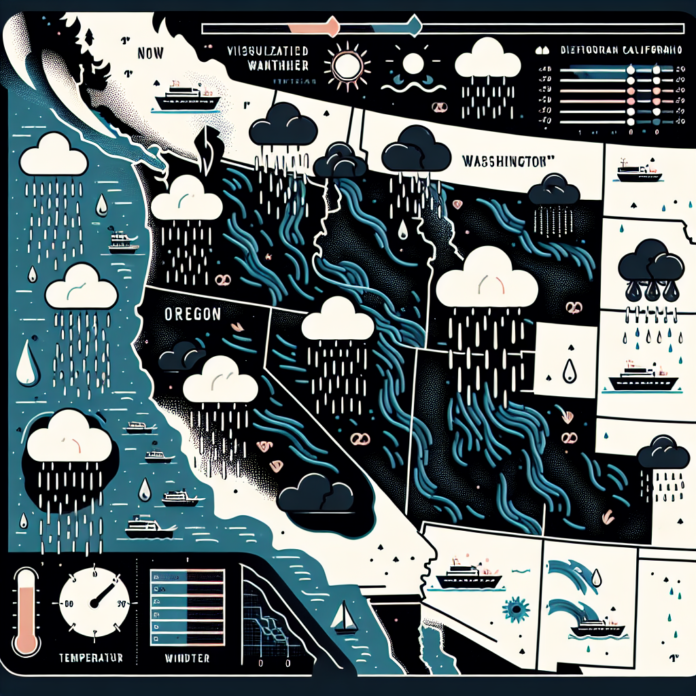 Atmospheric Rivers Are Expected to Soak Washington, Oregon and California - The New York Times