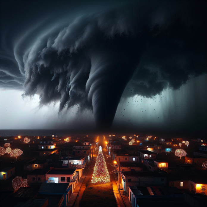 Tornado Strikes Güira de Melena in Artemisa Just Before Christmas Eve - Cuba Headlines