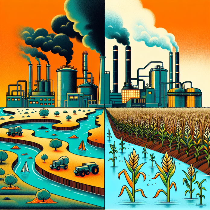 Does industrial water pollution harm agricultural production? - Ideas for India