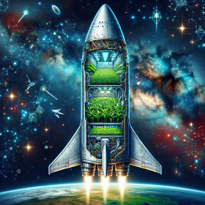 Beyond the Launchpad. Falcon 9's Secret in Space Farming! - Science Magazine