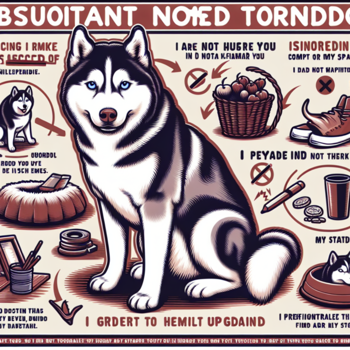 Husky ‘Tornado’ Ignoring Mom to Redecorate Room Is So On-Brand - Parade Pets