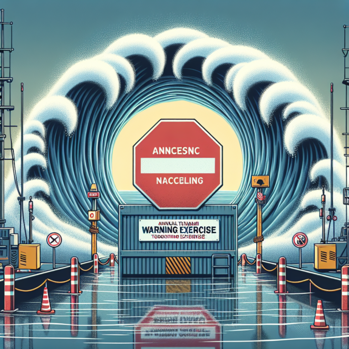 State cancels annual tsunami warning test - KHNS Radio