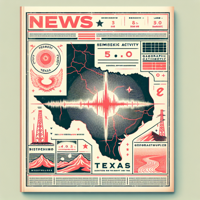 Map: 5.0-Magnitude Earthquake Strikes Texas - The New York Times