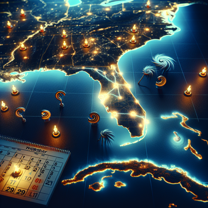 Florida power outage map: Track outages after Hurricane Helene makes landfall Thursday - AOL