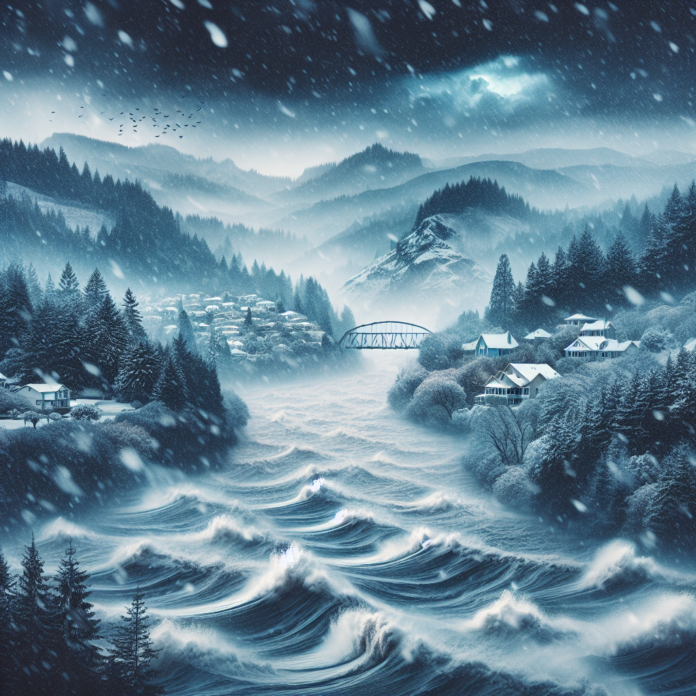 Dangerous Storm Warning: Oregon Hit by Massive Snowfall, Fierce Winds, and Rising Floodwaters! - The Published Reporter