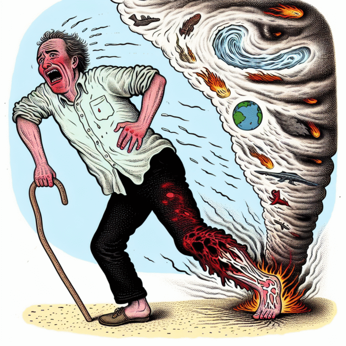 Drunk man walks into climate change, burns the bottoms of his feet off - Ars Technica