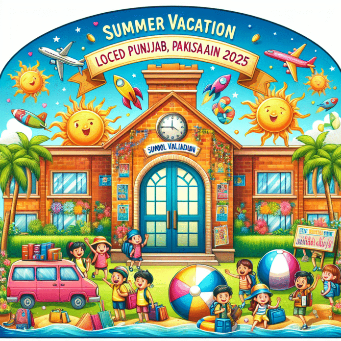Punjab announce schedule for summer vacations 2025 for schools - Pakistan Observer