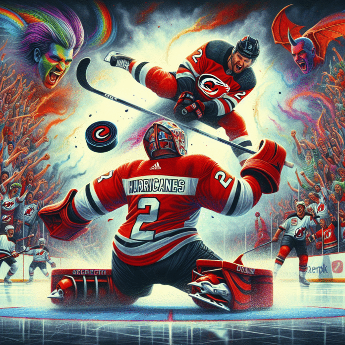 Stankoven scores twice to help Hurricanes beat Devils in Game 1 - Sportsnet.ca