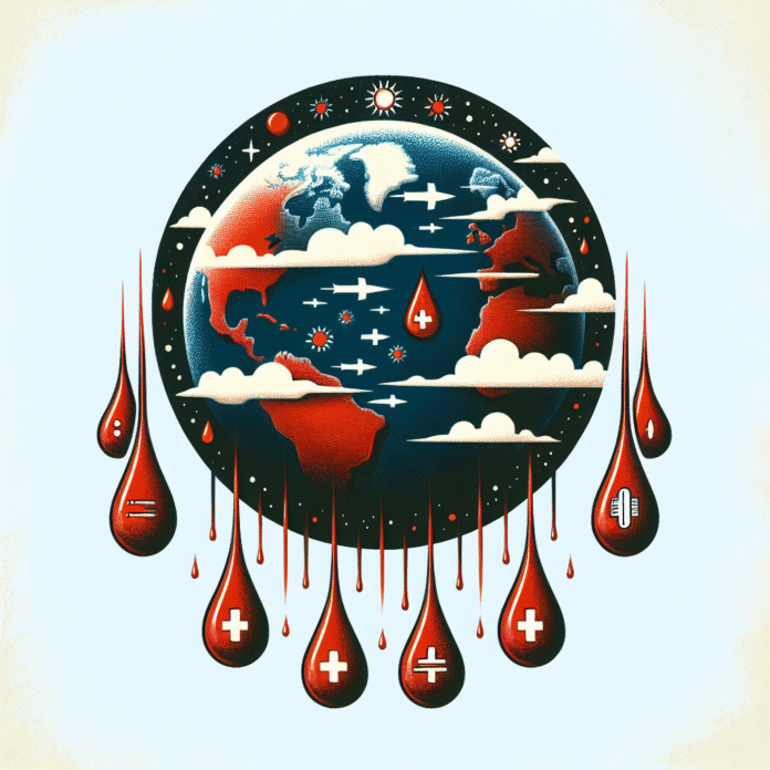Climate change, extreme weather threaten world's supply of blood: Study - Business Standard