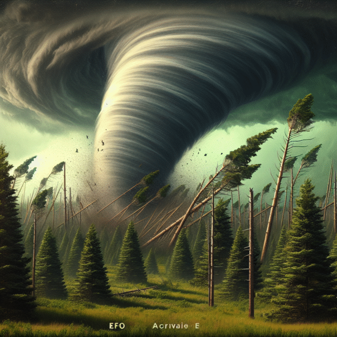 EF0 tornado with 85 mph winds touches down in The Acreage, snapping large pine trees 'near the trunk' - Yahoo