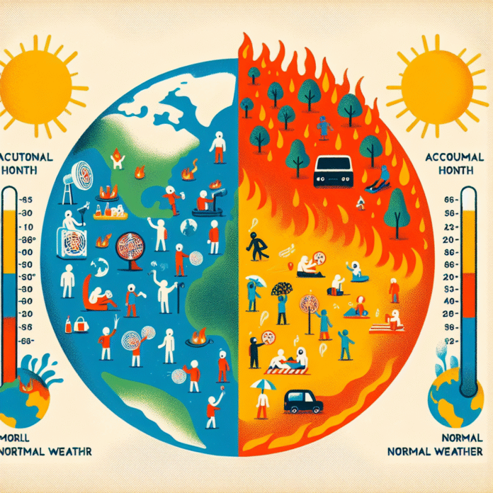 Half of people experience extra month of climate change-caused extreme heat, report finds - CBS News