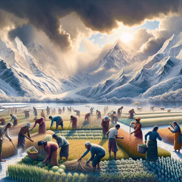 Farming calendar shifts in Manang amid climate change - Khabarhub