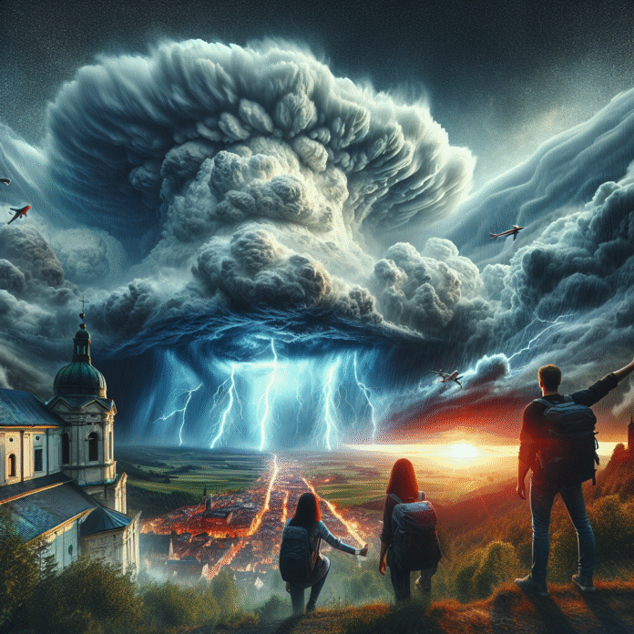 Warning issued to Brit tourists as Storm Hans lashes Europe - MSN