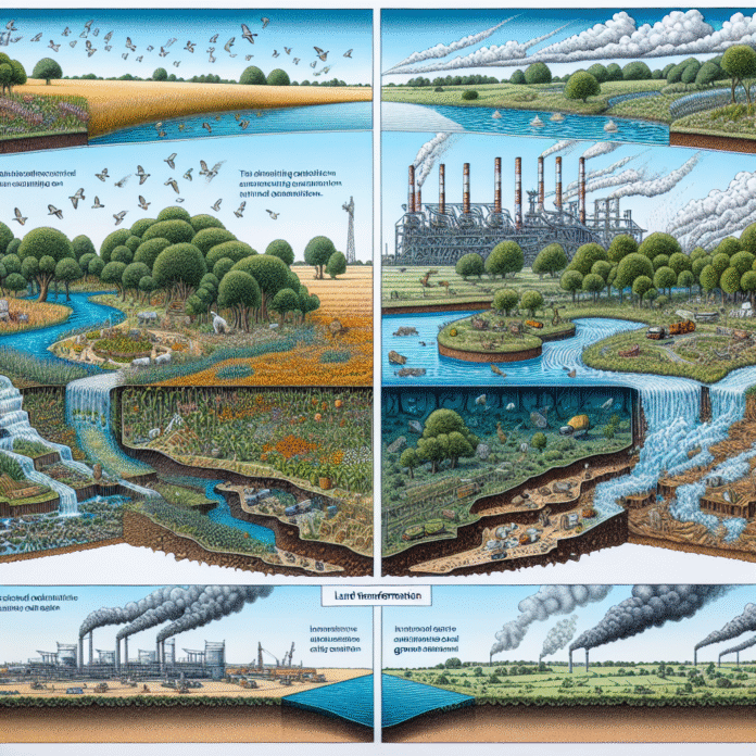 Impacts of land use change on nutrient balance and greenhouse gas emissions: a regional perspective - Nature
