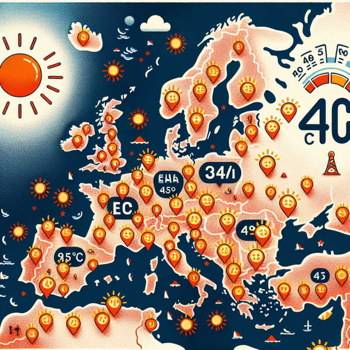 Europe burns from extreme heat, 46°C in Spain, health alert raised in many countries - Gazeta Express