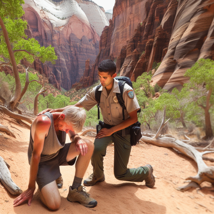 Hiker rescued after suffering heat-related injuries in Zion National Park - Gephardt Daily