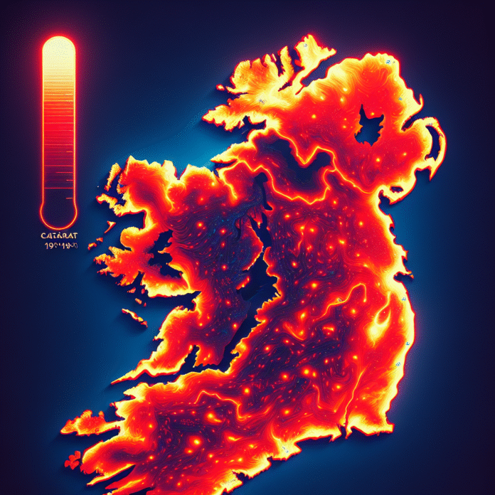 Ireland red heat warning map shows 'catastrophic' weather as 'extreme temperatures' coming - Galway Beo