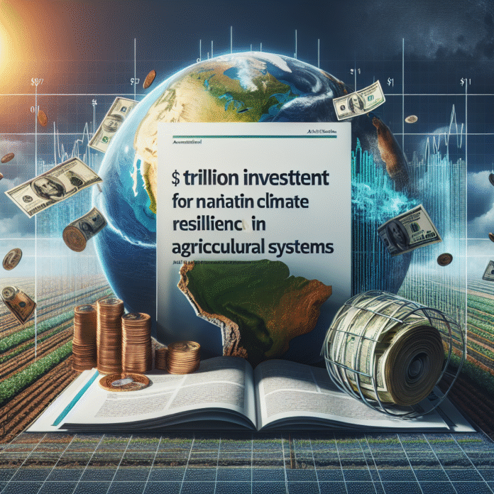 Study: Over $1tr a year needed to seed climate resilience into world's food systems - BusinessGreen