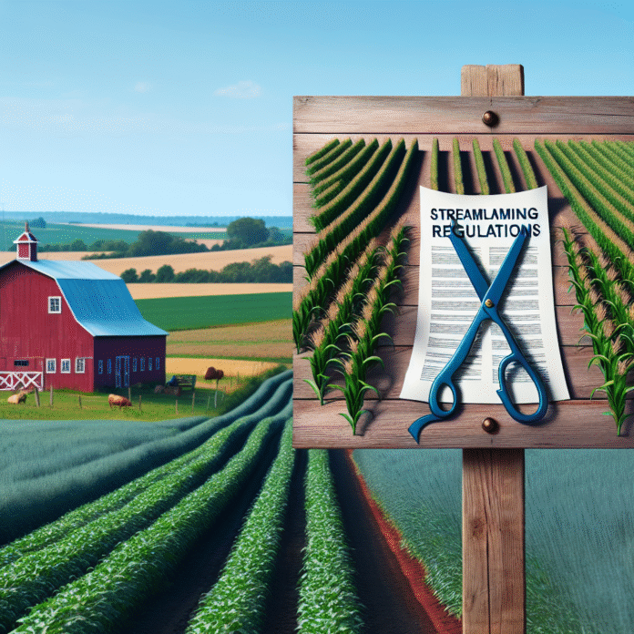 Cutting red tape: USDA slashes National Environmental Policy Act regs by 66% - Michigan Farm News