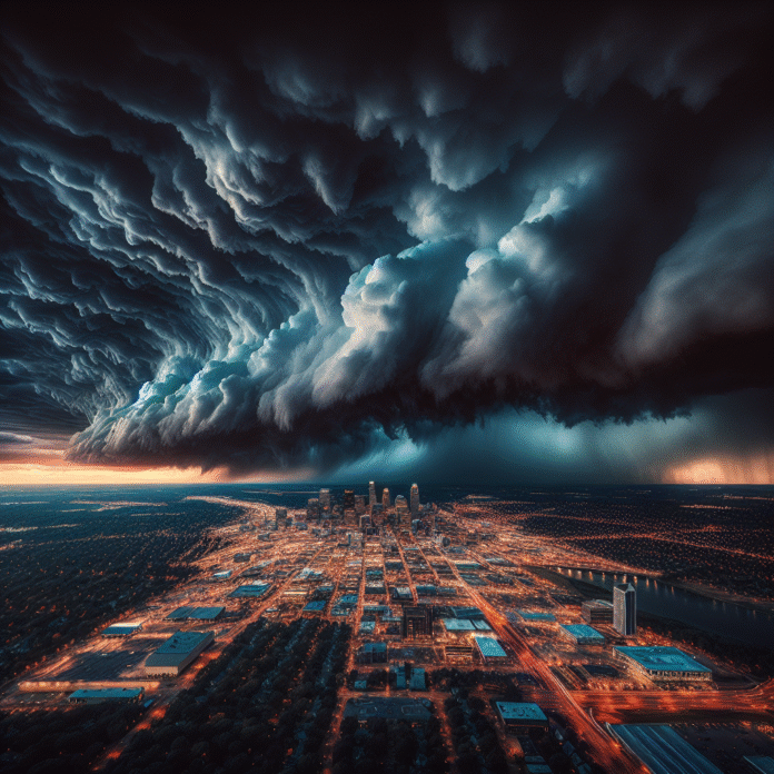 Thunderstorms move into the metro, more damaging storms track into Iowa - MPR News