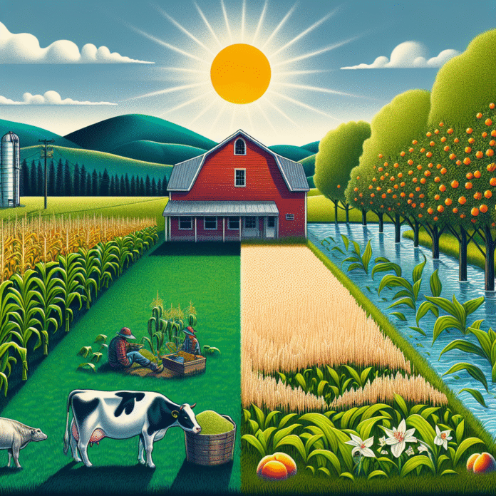 The surprising shifts climate change is bringing to Vermont farms: rice paddies, peaches, saffron - Rutland Herald